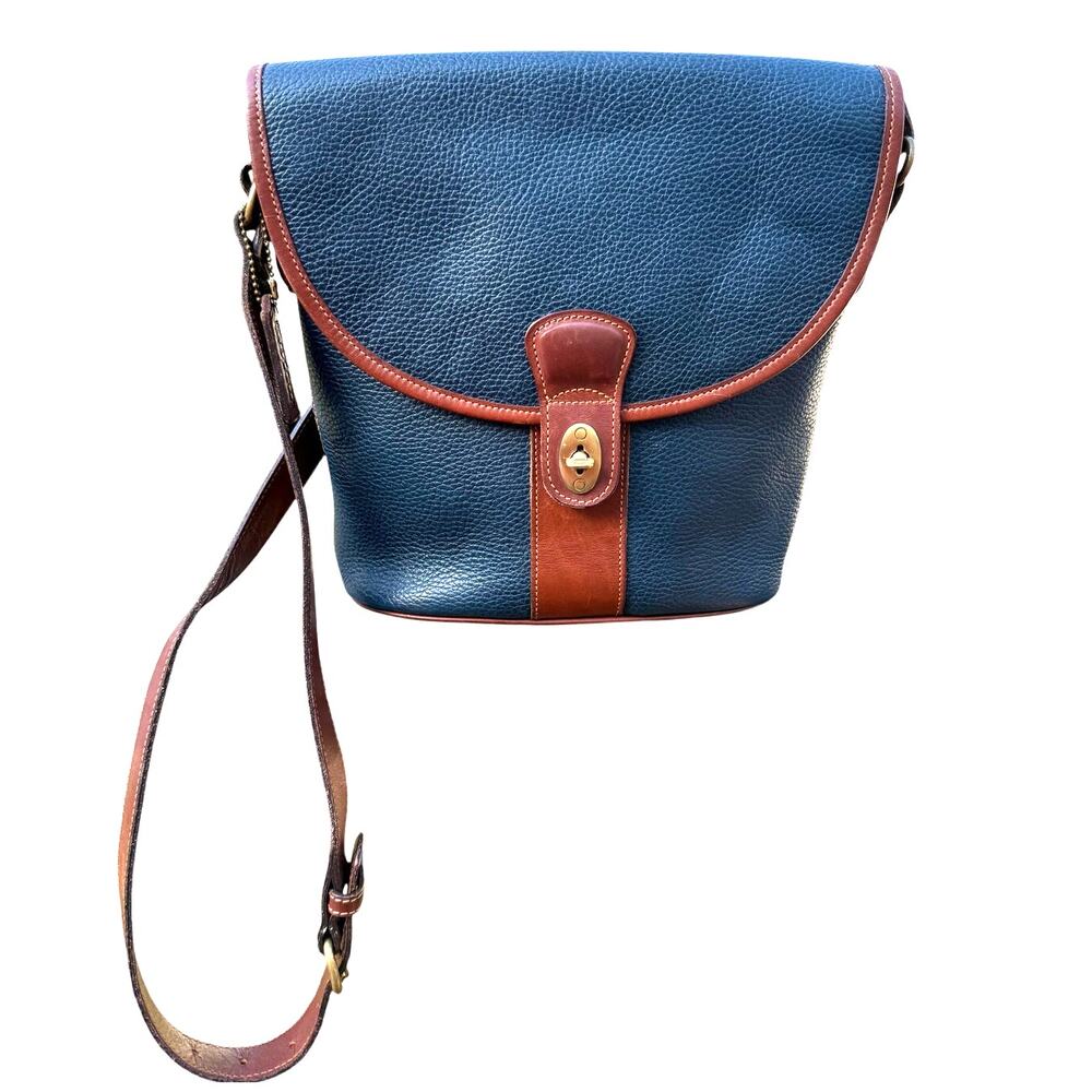 Vintage COACH Sheridan Pebbled Leather Crossbody